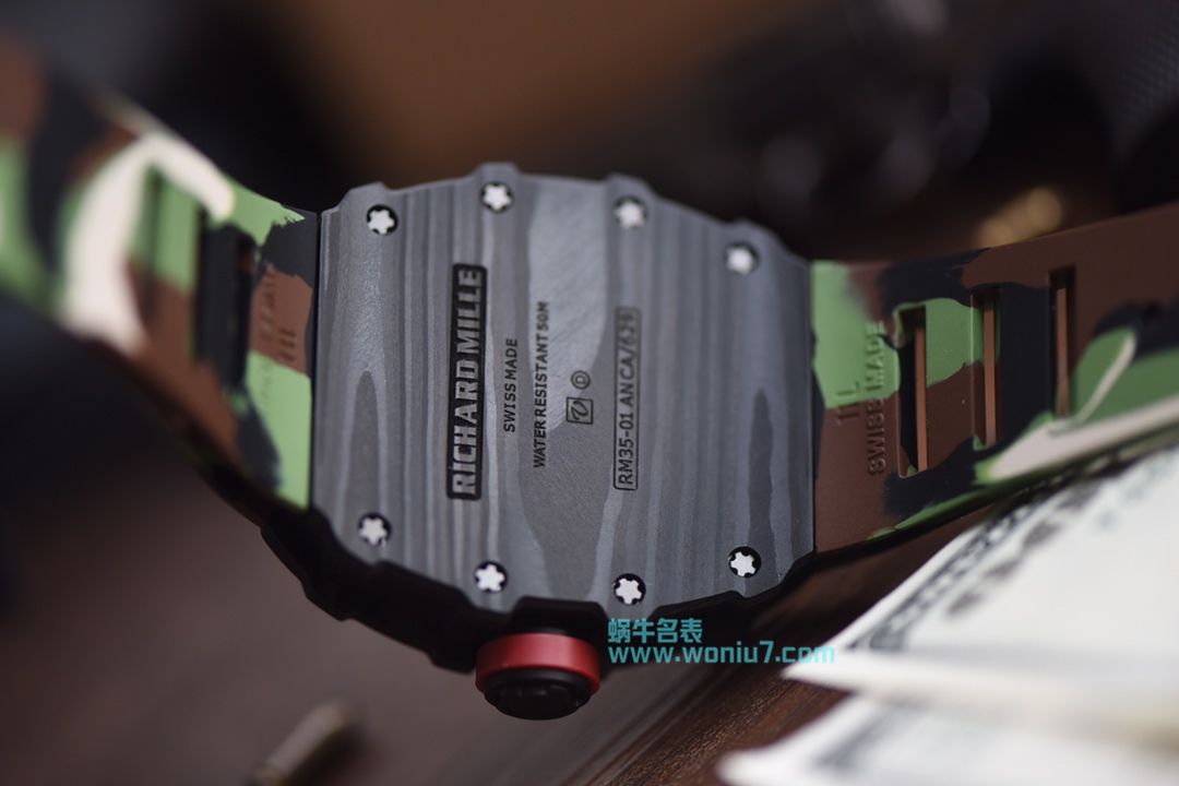 【KV一比一超A高仿手表】RICHARD MILLE Richard Miller男士系列RM035-01迷彩 wrist watch  / RM035-01DF
