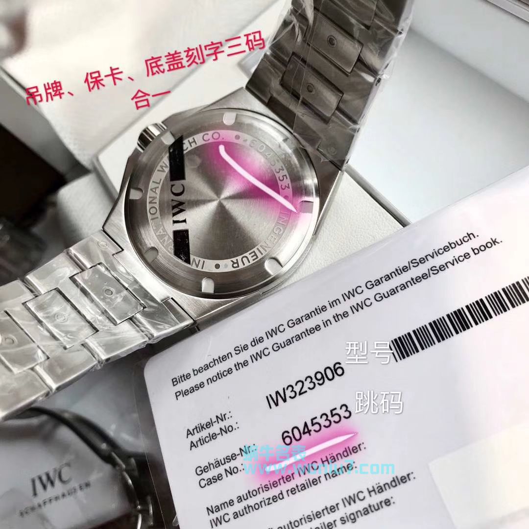 【原单正品】IWC IWC 表工程师系列IW323902 wrist watch 、IW323904 wrist watch 、IW323906 wrist watch 、IW323909 wrist watch  / WG175