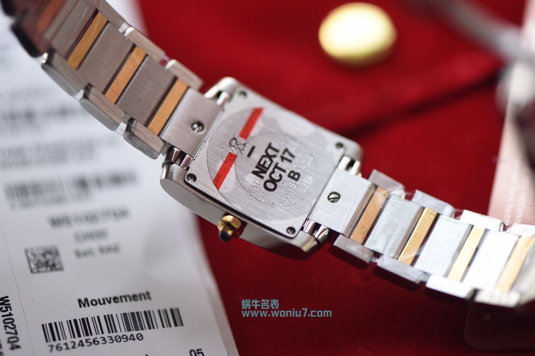 【8848F一比一超A高仿手表】 Cartier  坦克系列W51008Q3、WE1002S3、W51007Q4、WE110006、WE110004女士 wrist watch  / K185