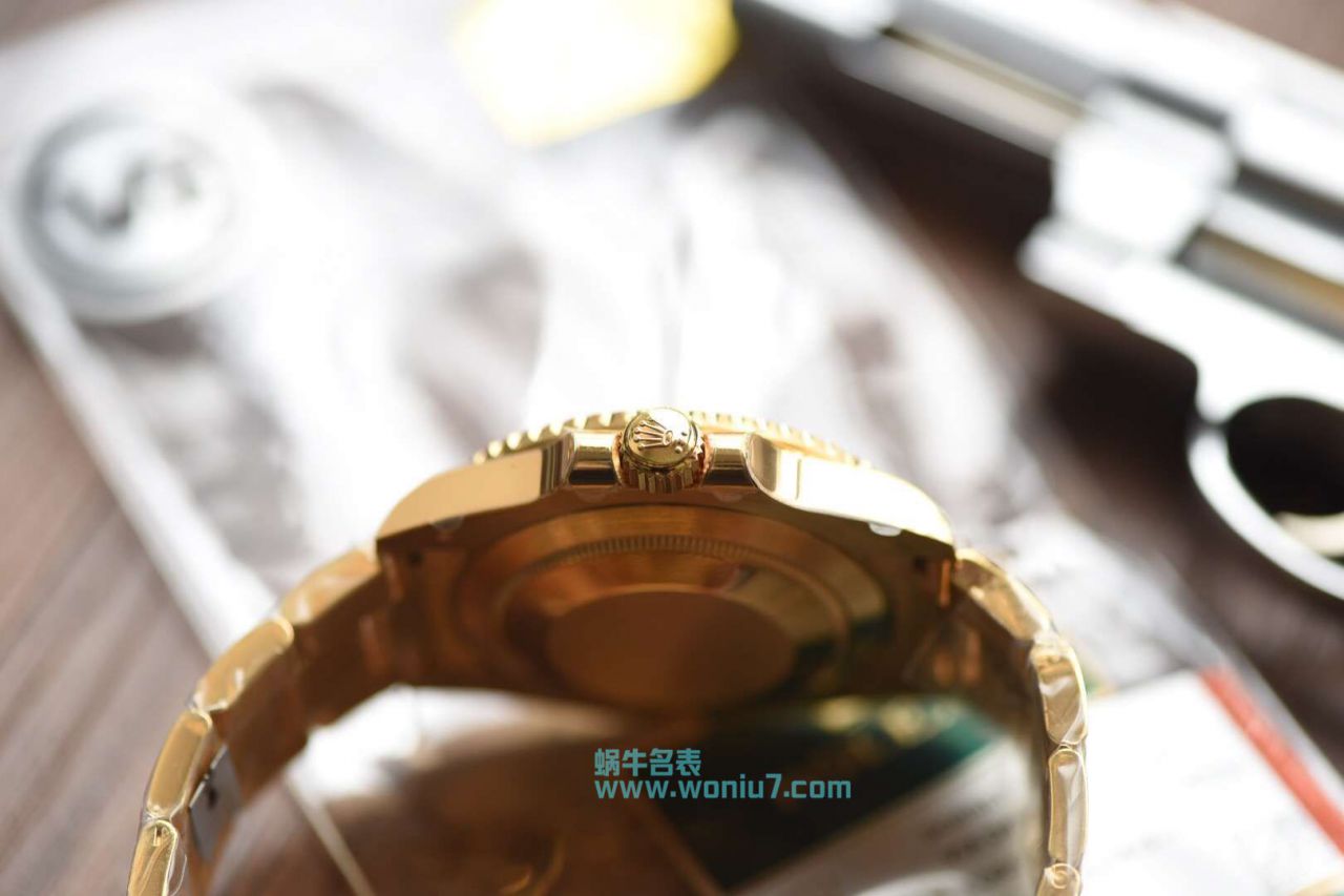 【独家 Video analysis VR一比一超A高仿手表】 Rolex  Submariner 型116612-LN-97203包间金 Submariner  / R197