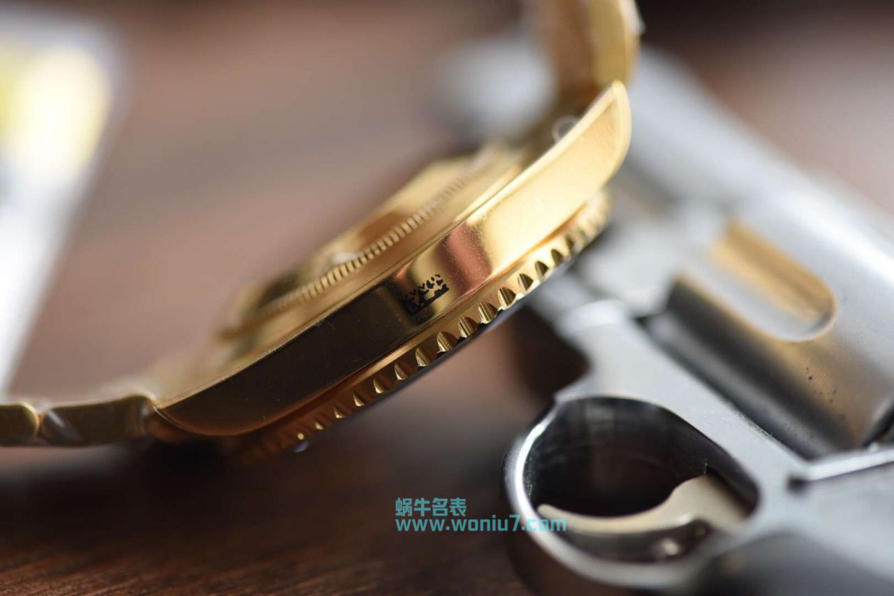 【独家 Video analysis VR一比一超A高仿手表】 Rolex  Submariner 型116612-LN-97203包间金 Submariner  / R197