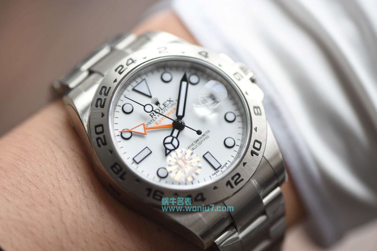 【JF一比一超A高精仿手表】 Rolex 探险家型探险家型II系列 216570-77210 白盘 wrist watch  / R259