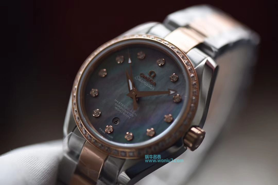 【台湾 Factory 一比一超A高仿手表】OMEGA Seamaster 系列231.15.34.20.57.001女士机械 wrist watch 集合 / M309
