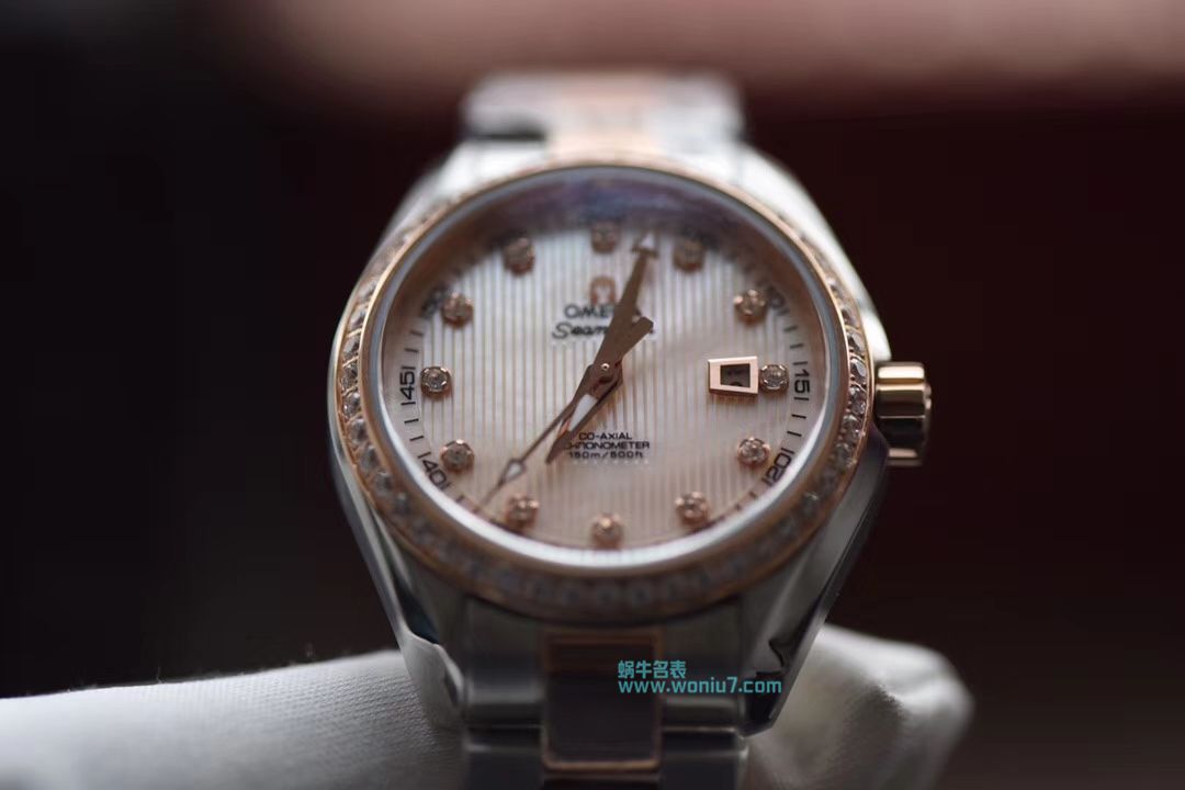【HBBV6 Factory 1:1 top 复刻手表】OMEGA Seamaster 系列231.20.30.20.06.003女装手表 / MAH245