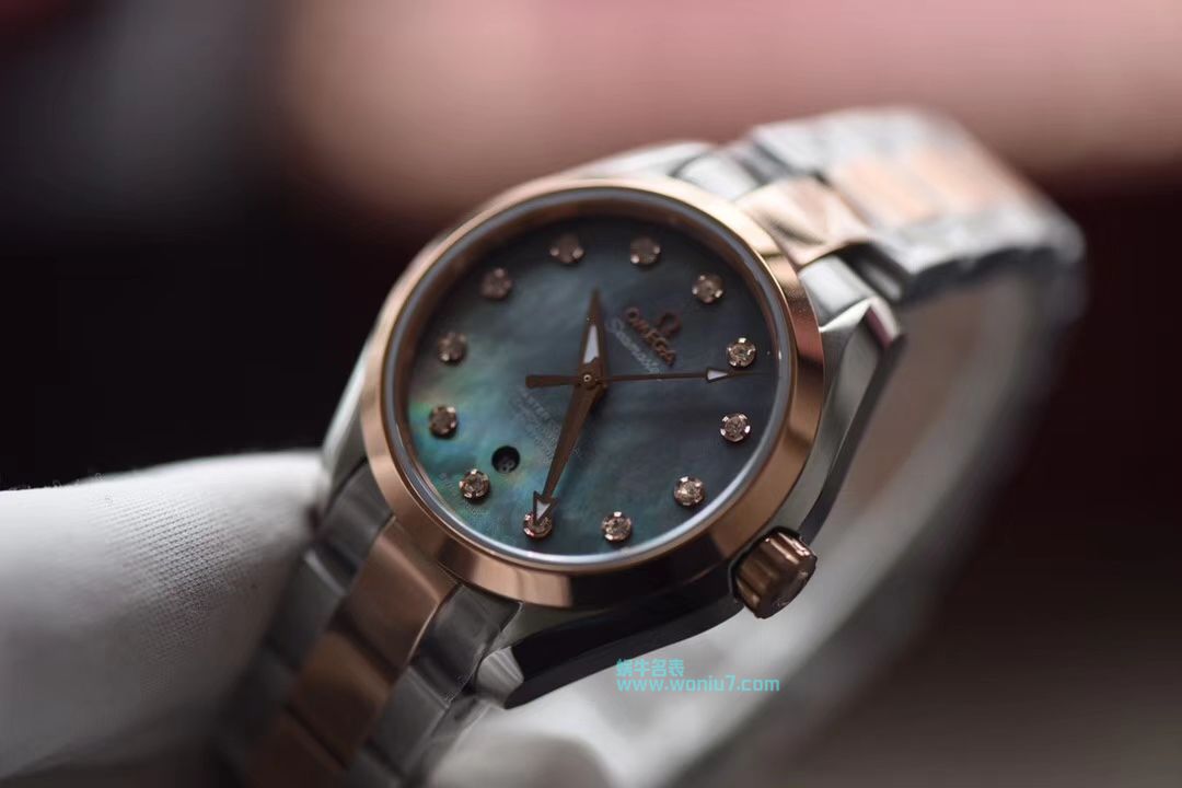 【台湾 Factory 一比一超A高仿手表】OMEGA Seamaster 系列231.15.34.20.57.001女士机械 wrist watch 集合 / M309
