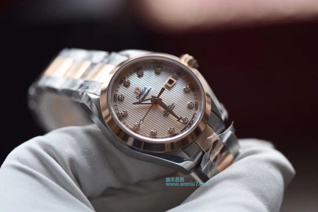【HBBV6 Factory 1:1 top 复刻手表】OMEGA Seamaster 系列231.20.30.20.06.003女装手表 / MAH245