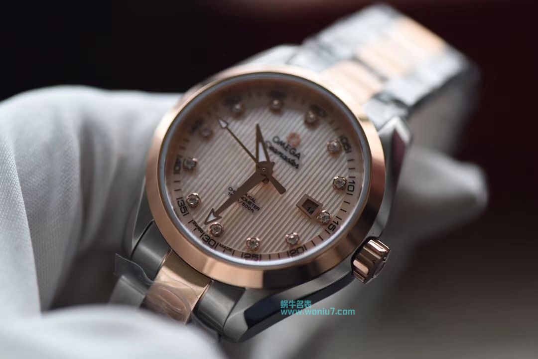 【HBBV6 Factory 1:1 top 复刻手表】OMEGA Seamaster 系列231.20.30.20.06.003女装手表 / MAH245