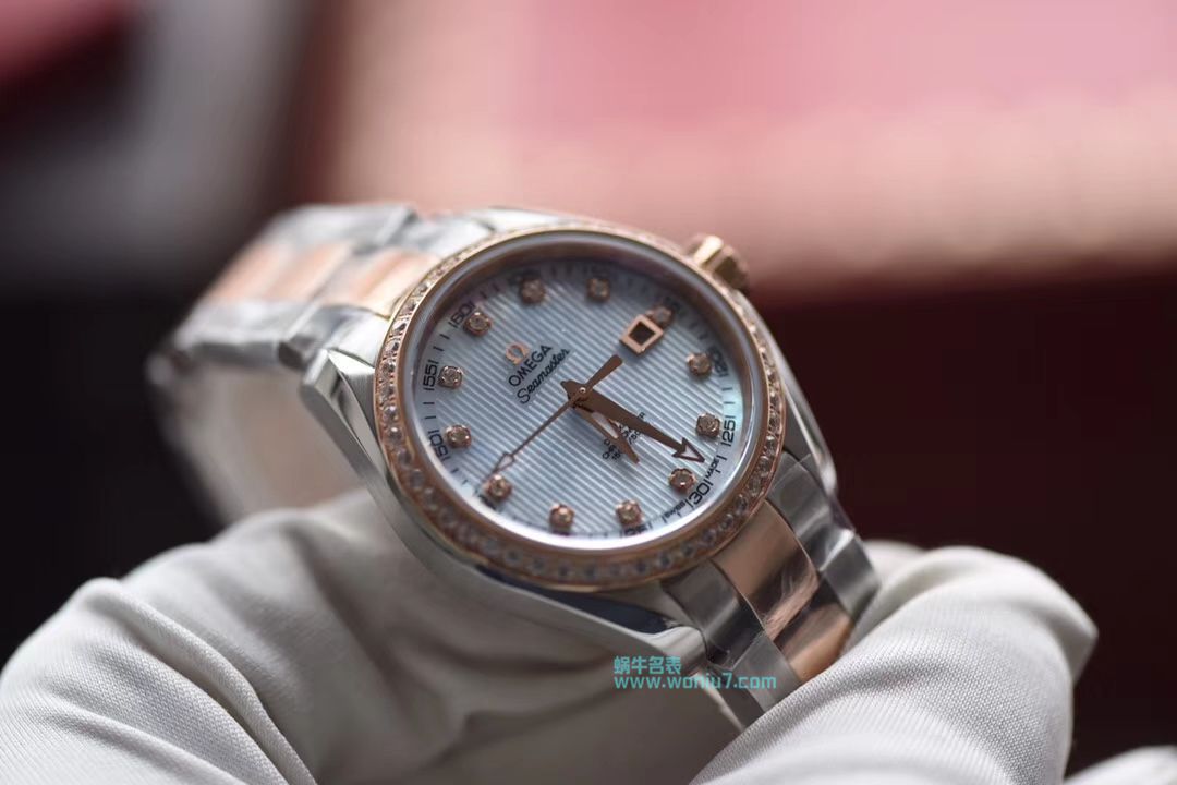【HBBV6 Factory 1:1 top 复刻手表】OMEGA Seamaster 系列231.20.30.20.06.003女装手表 / MAH245