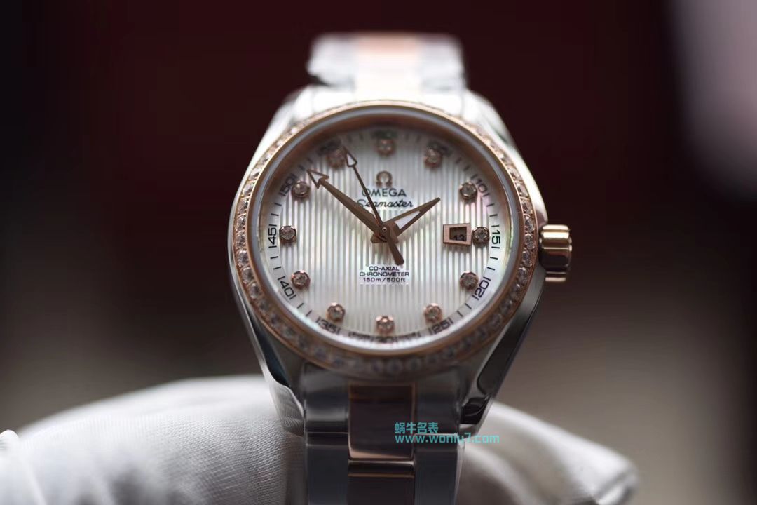 【HBBV6 Factory 1:1 top 复刻手表】OMEGA Seamaster 系列231.20.30.20.06.003女装手表 / MAH245