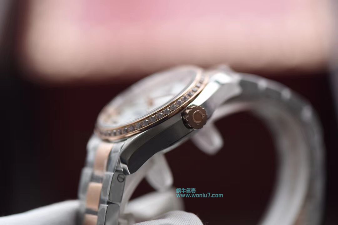 【HBBV6 Factory 1:1 top 复刻手表】OMEGA Seamaster 系列231.20.30.20.06.003女装手表 / MAH245