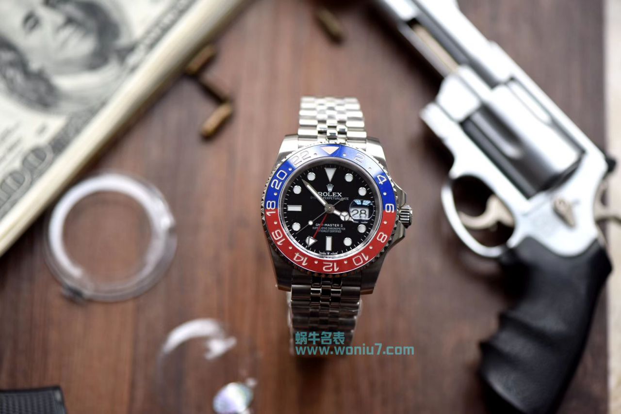【DJ一比一超A高仿手表】 Rolex  GMT MASTER II系列126710BLRO-0001 wrist watch 可乐圈 / R261