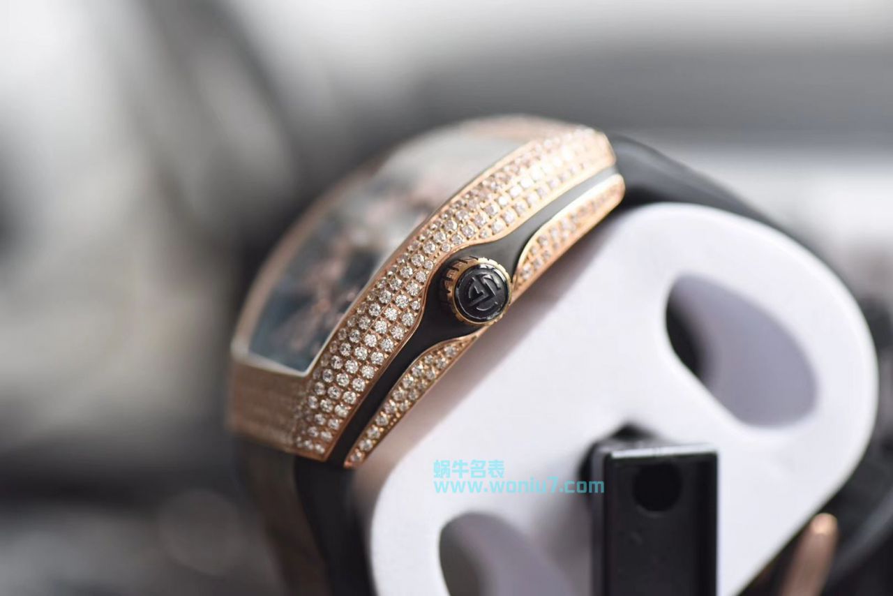 【最高版本复刻高仿～F M 霸气V45】 Franck Muller VANGUARD系列V45镶钻 wrist watch  / FL031