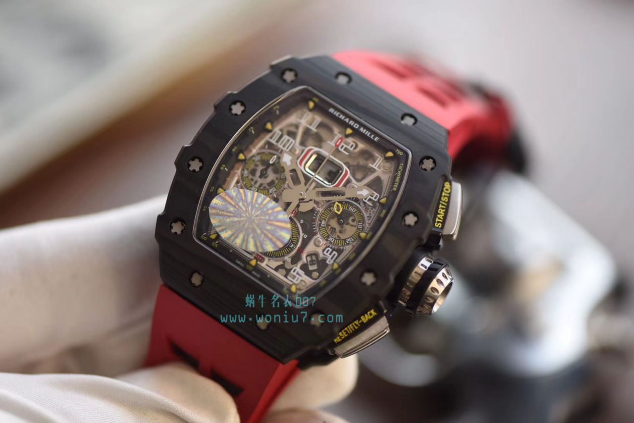 KV台湾 Factory 全新巨作RICHARD MILLE RICHARD MILLE RM011-03NTPT carbon fiber  wrist watch  / KV011V2