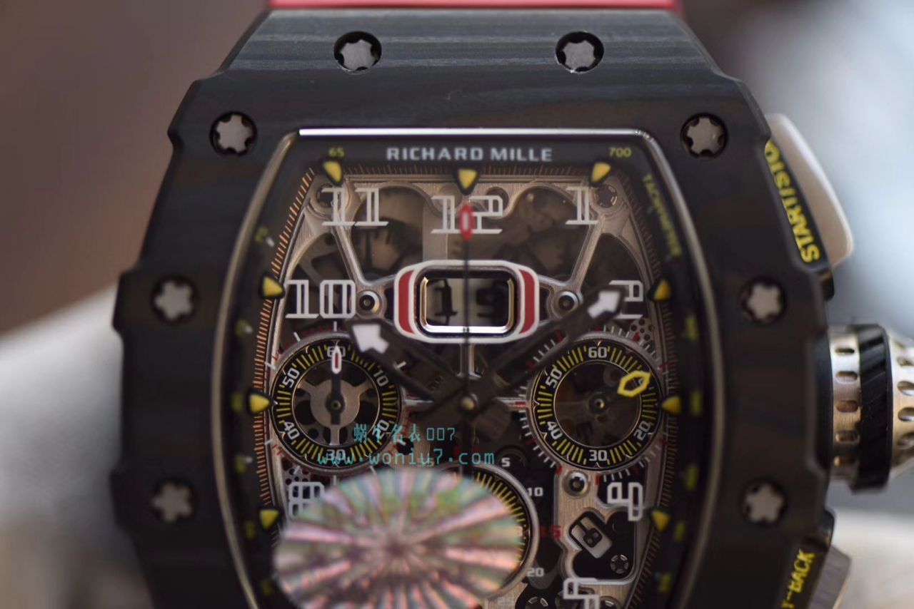 KV台湾 Factory 全新巨作RICHARD MILLE RICHARD MILLE RM011-03NTPT carbon fiber  wrist watch  / KV011V2