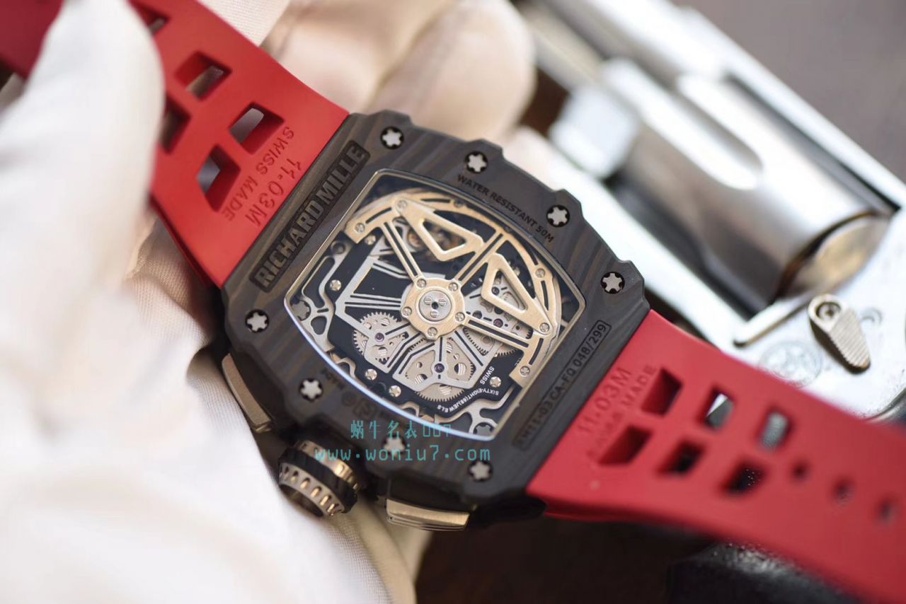 KV台湾 Factory 全新巨作RICHARD MILLE RICHARD MILLE RM011-03NTPT carbon fiber  wrist watch  / KV011V2