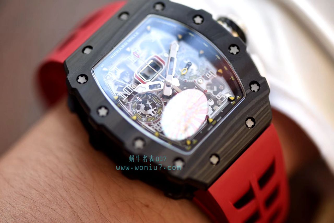 KV台湾 Factory 全新巨作RICHARD MILLE RICHARD MILLE RM011-03NTPT carbon fiber  wrist watch  / KV011V2