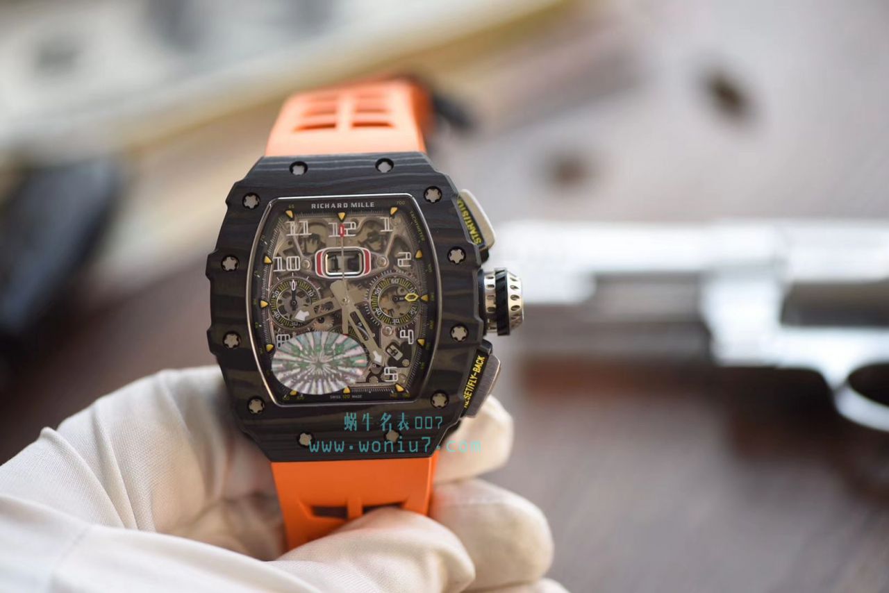 KV台湾 Factory 全新巨作RICHARD MILLE RICHARD MILLE RM011-03NTPT carbon fiber  wrist watch  / KV011V2