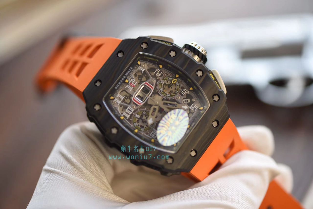 KV台湾 Factory 全新巨作RICHARD MILLE RICHARD MILLE RM011-03NTPT carbon fiber  wrist watch  / KV011V2