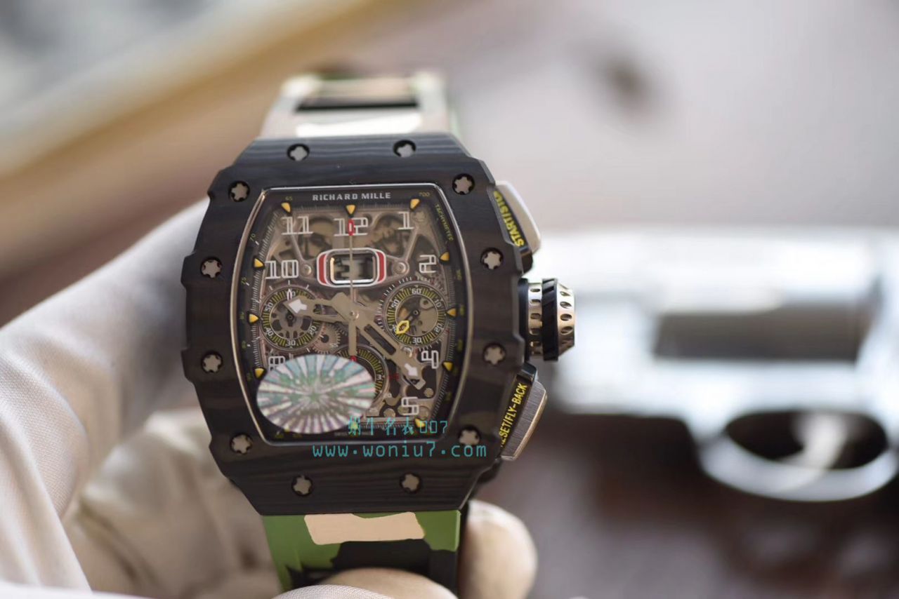 KV台湾 Factory 全新巨作RICHARD MILLE RICHARD MILLE RM011-03NTPT carbon fiber  wrist watch  / KV011V2