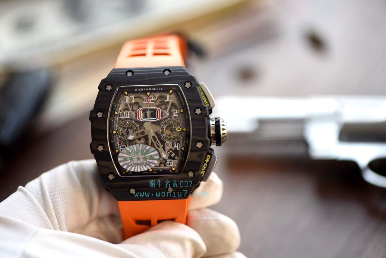 KV台湾 Factory 全新巨作RICHARD MILLE RICHARD MILLE RM011-03NTPT carbon fiber  wrist watch  / KV011V2