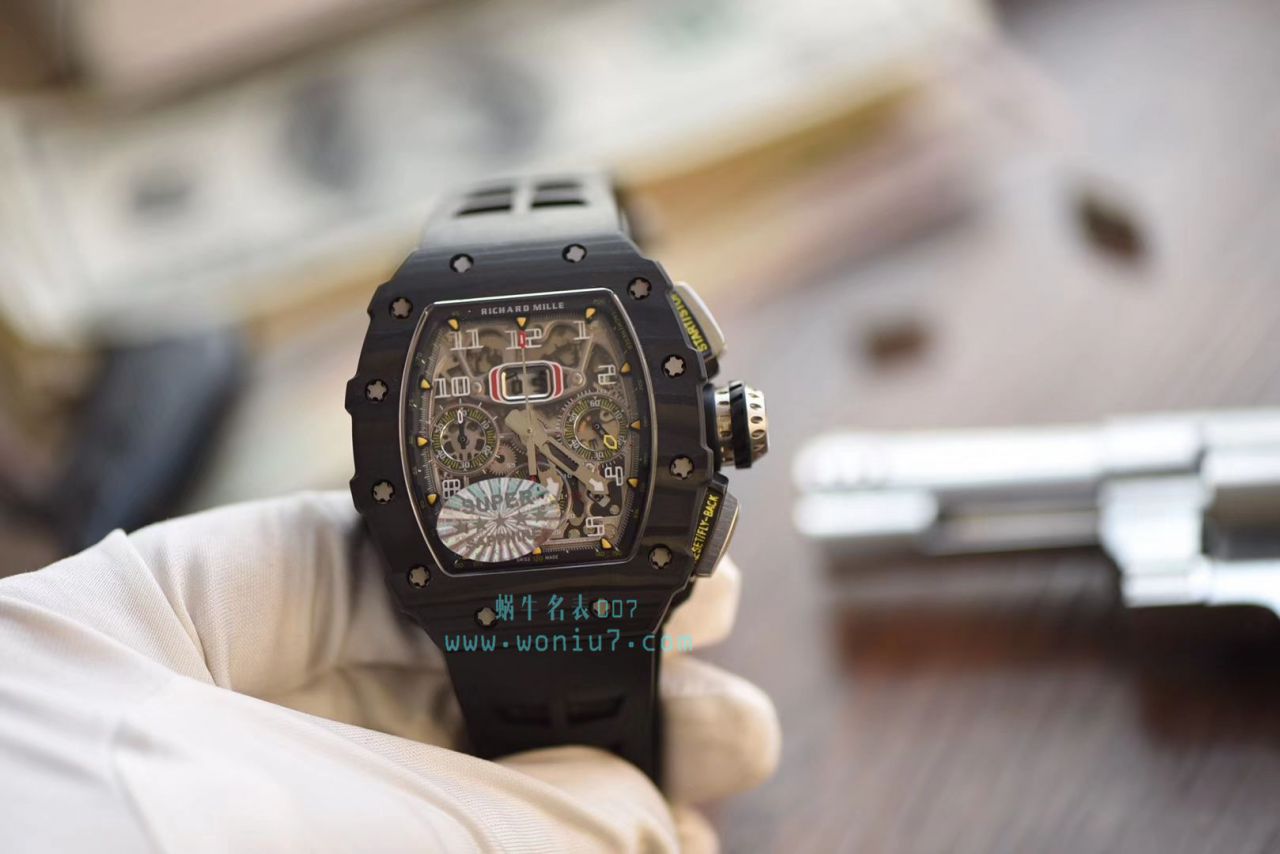 KV台湾 Factory 全新巨作RICHARD MILLE RICHARD MILLE RM011-03NTPT carbon fiber  wrist watch  / KV011V2
