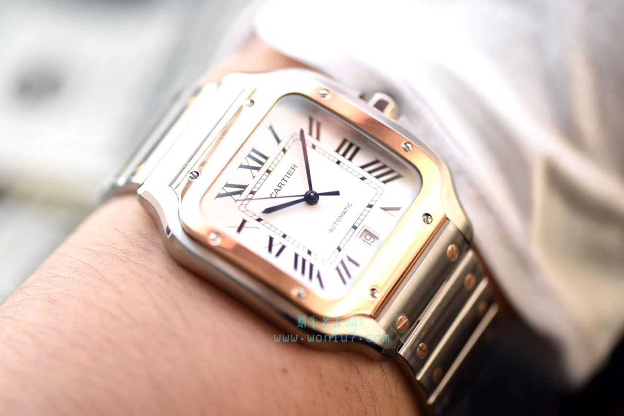 【KOR一比一超A高仿手表】 Cartier   Santos 系列W20099C4 wrist watch  / K186