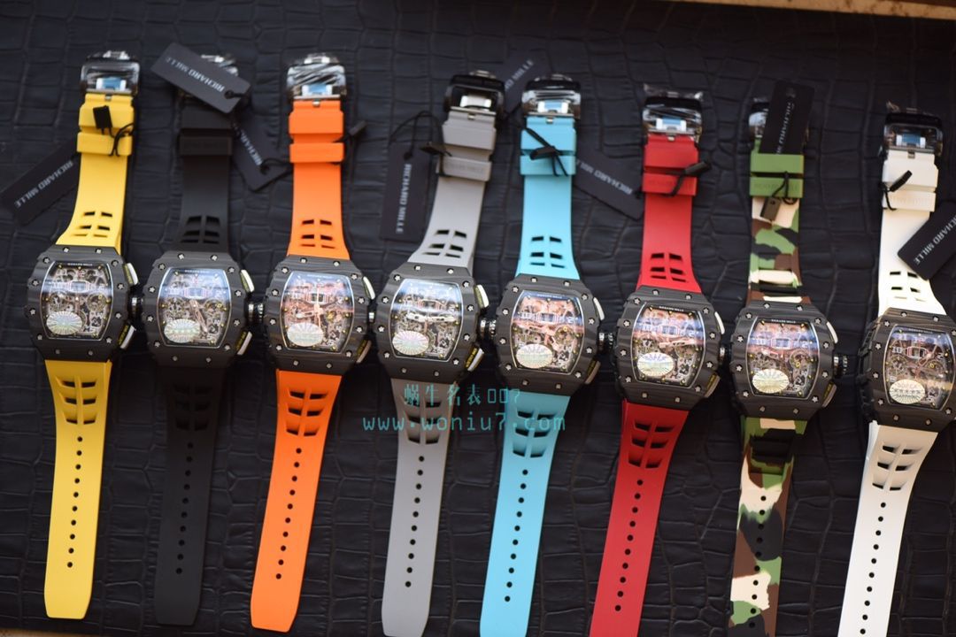 KV台湾 Factory 全新巨作RICHARD MILLE RICHARD MILLE RM011-03NTPT carbon fiber  wrist watch  / KV011V2