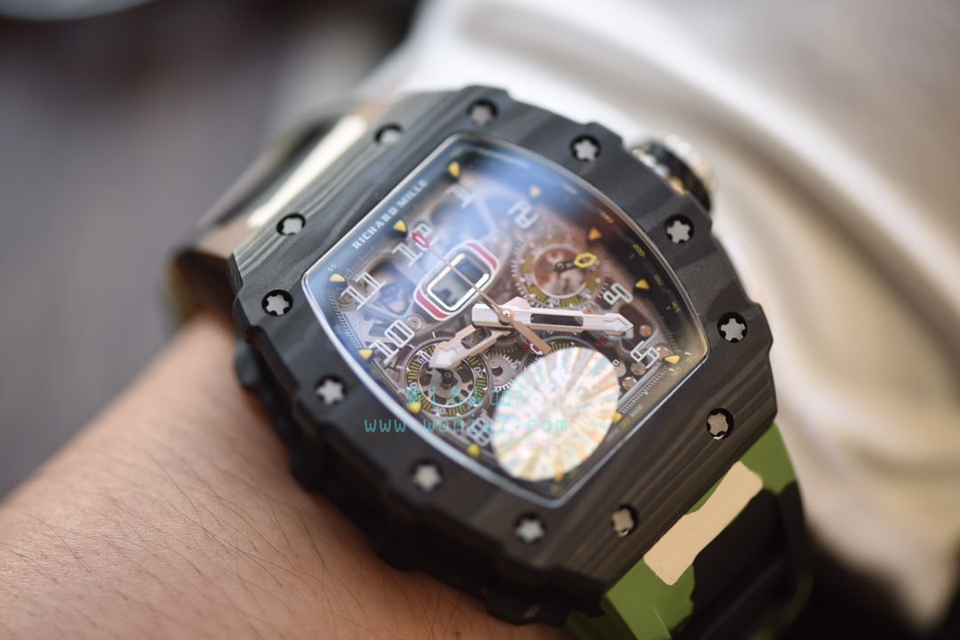 KV台湾 Factory 全新巨作RICHARD MILLE RICHARD MILLE RM011-03NTPT carbon fiber  wrist watch  / KV011V2