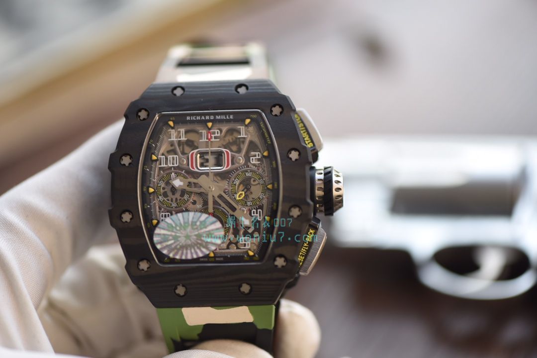 KV台湾 Factory 全新巨作RICHARD MILLE RICHARD MILLE RM011-03NTPT carbon fiber  wrist watch  / KV011V2