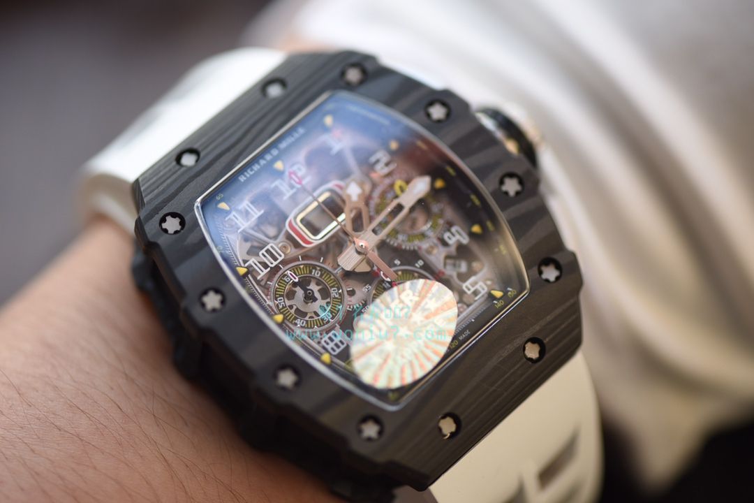 KV台湾 Factory 全新巨作RICHARD MILLE RICHARD MILLE RM011-03NTPT carbon fiber  wrist watch  / KV011V2