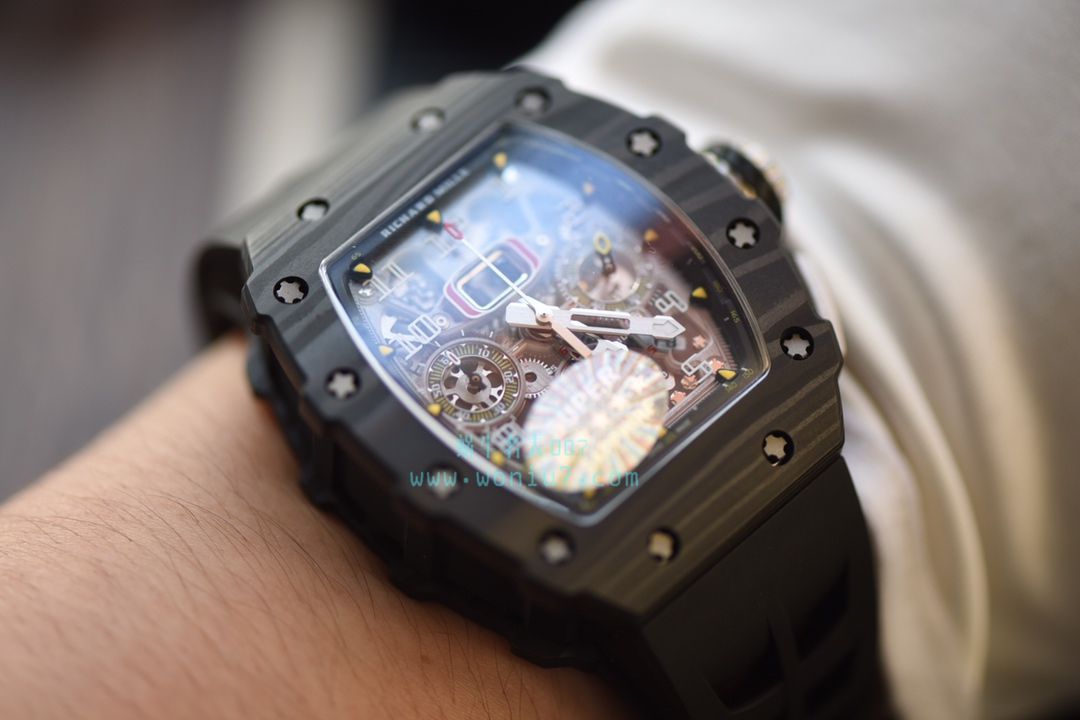 KV台湾 Factory 全新巨作RICHARD MILLE RICHARD MILLE RM011-03NTPT carbon fiber  wrist watch  / KV011V2