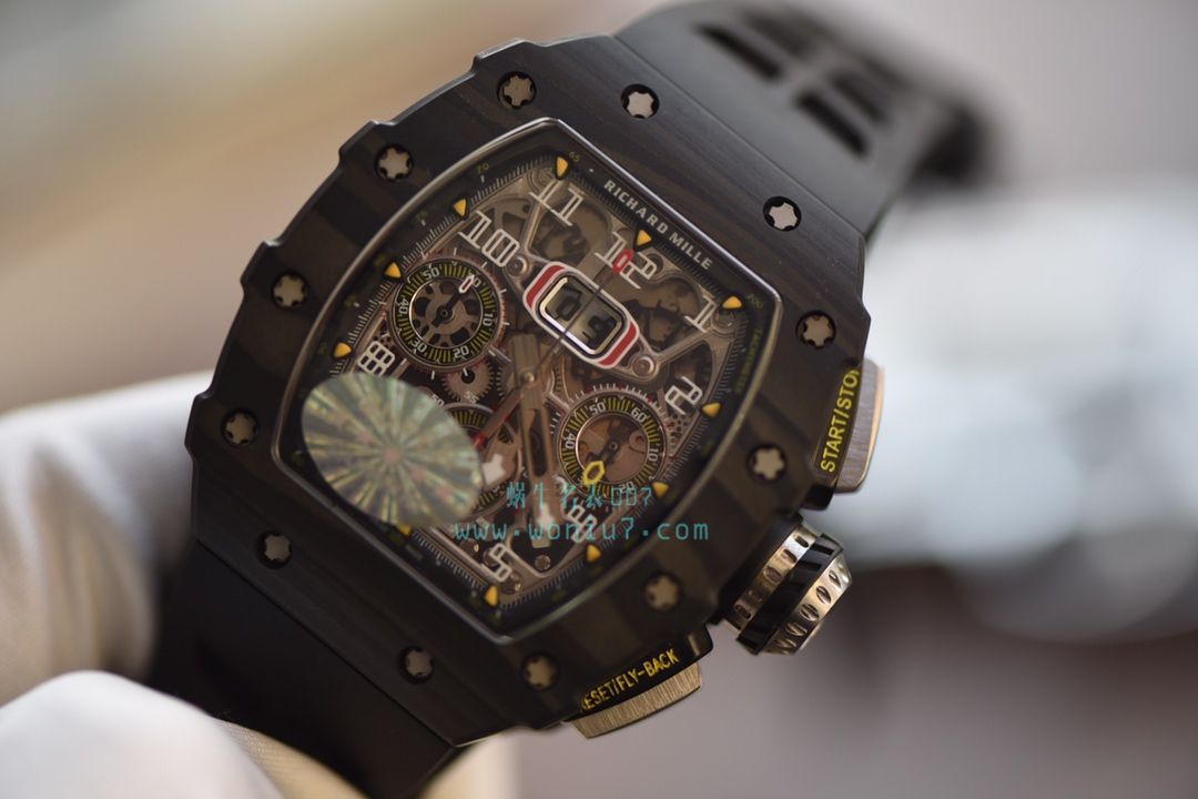 KV台湾 Factory 全新巨作RICHARD MILLE RICHARD MILLE RM011-03NTPT carbon fiber  wrist watch  / KV011V2