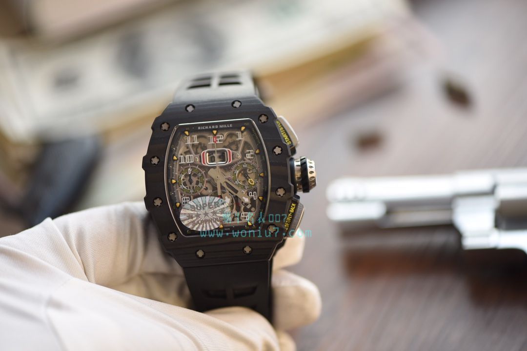 KV台湾 Factory 全新巨作RICHARD MILLE RICHARD MILLE RM011-03NTPT carbon fiber  wrist watch  / KV011V2