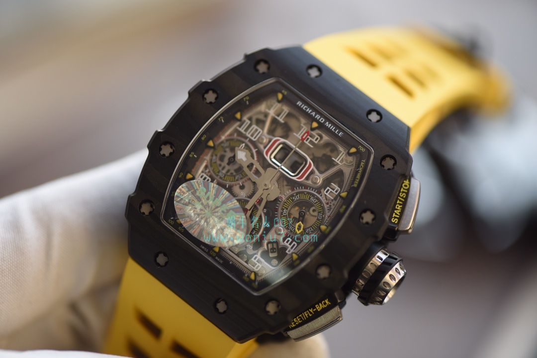 KV台湾 Factory 全新巨作RICHARD MILLE RICHARD MILLE RM011-03NTPT carbon fiber  wrist watch  / KV011V2