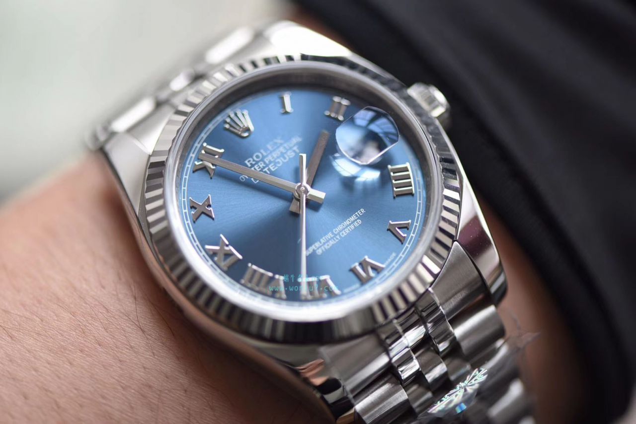 Rolex   Datejust 系列116234-63200蓝罗 wrist watch 【AR top 复刻高仿手表】 / R266