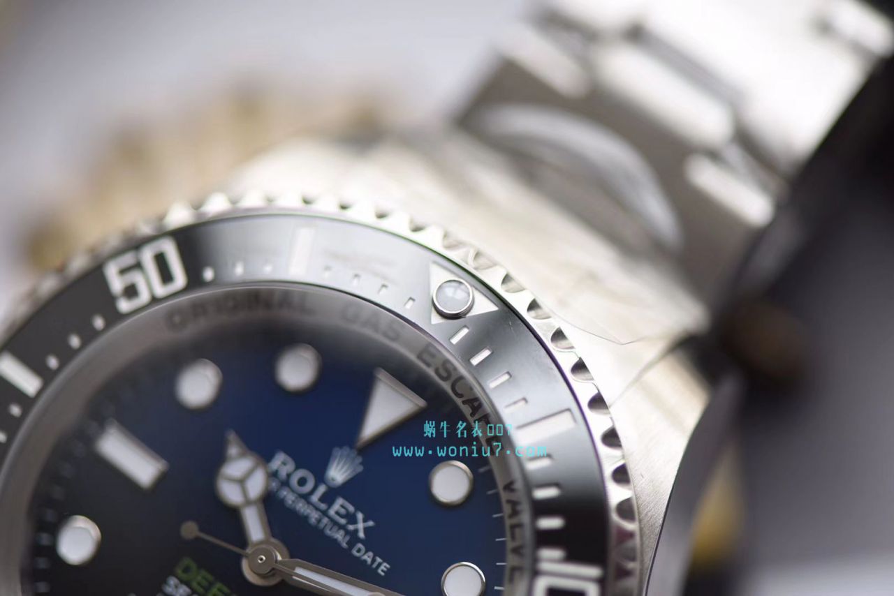 【AR一比一超A高仿手表】 Rolex 海使型系列116660-98210 蓝盘 wrist watch (904钢渐变蓝鬼王) / R208