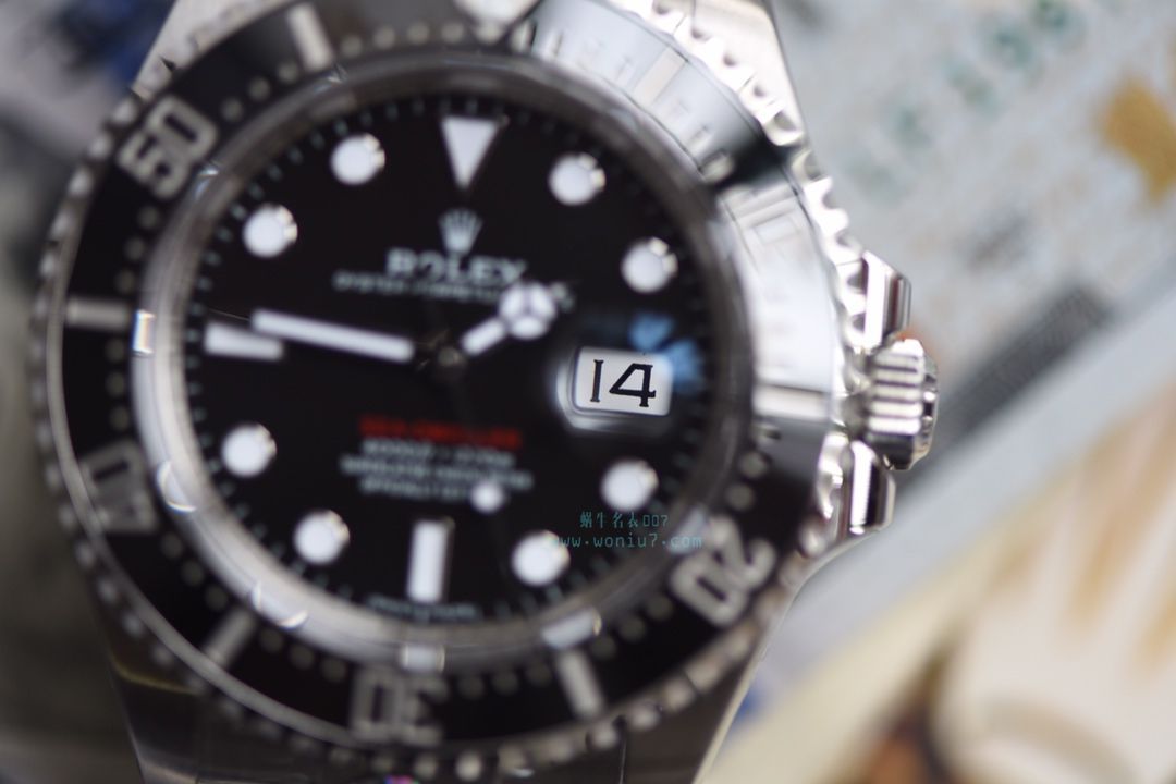 【独家 Video analysis AR一比一超A高仿手表】 Rolex ROLEX海使型系列Rolex Sea-Dweller 50周年126600 单红43毫米 wrist watch  / RBG194