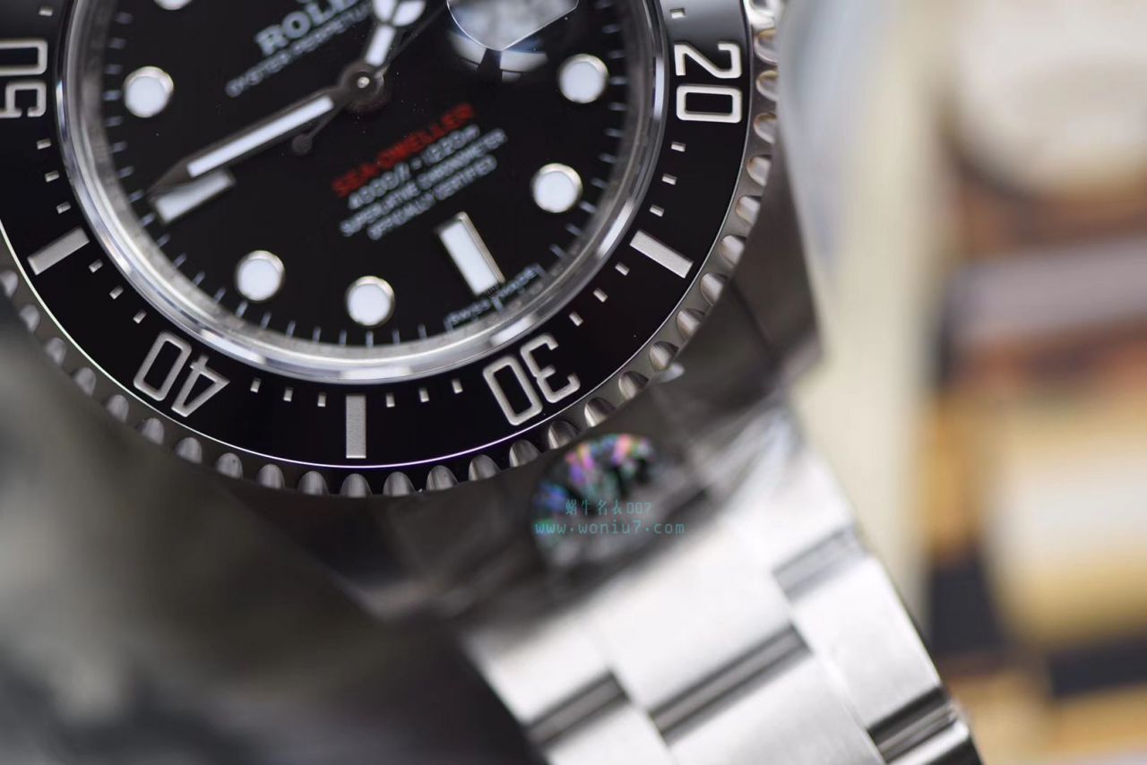 【独家 Video analysis AR一比一超A高仿手表】 Rolex ROLEX海使型系列Rolex Sea-Dweller 50周年126600 单红43毫米 wrist watch  / RBG194