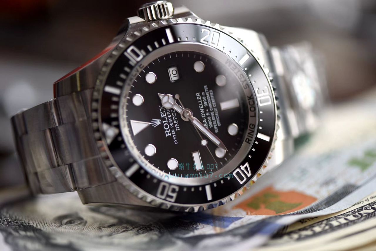 AR黑鬼王904L超级3135机新款 复刻高仿AR Rolex SEA-DWELLER鬼王44MM副本的十年精华 / R2115