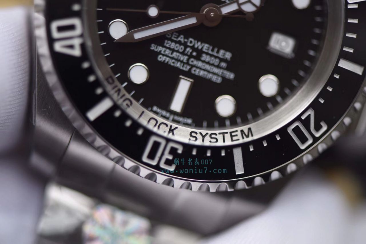 AR黑鬼王904L超级3135机新款 复刻高仿AR Rolex SEA-DWELLER鬼王44MM副本的十年精华 / R2115