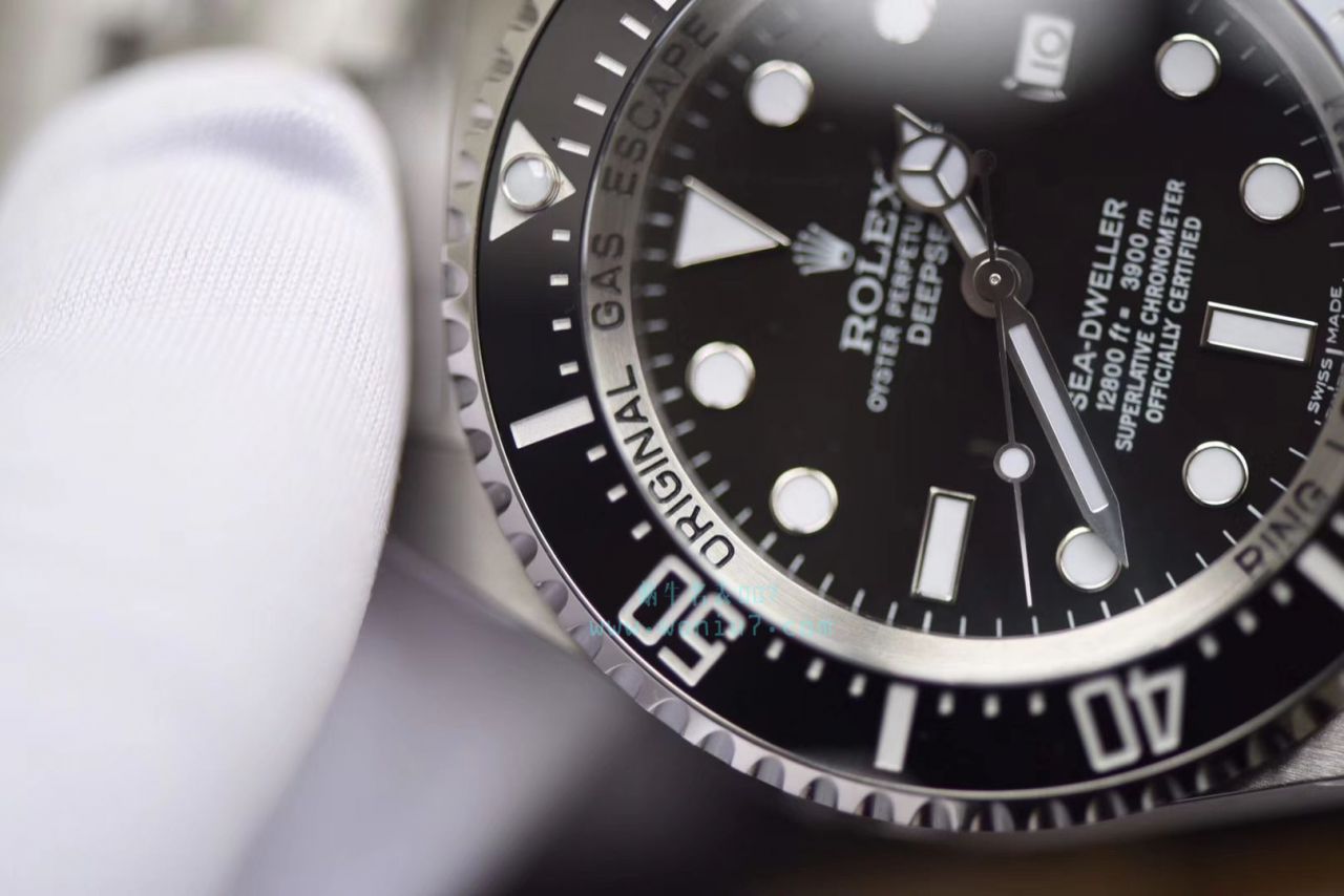 AR黑鬼王904L超级3135机新款 复刻高仿AR Rolex SEA-DWELLER鬼王44MM副本的十年精华 / R2115