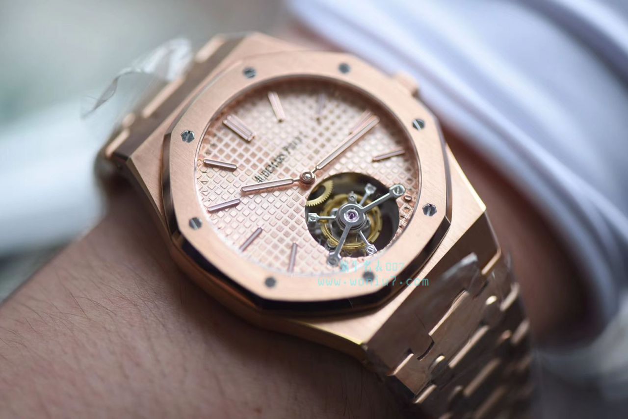 【JF超A复刻高仿 Tourbillon 手表】Audemars Piguet 皇家橡树系列26515OR.OO.1220OR.01 wrist watch 、26510OR.OO.1220OR.01 wrist watch  / AP153