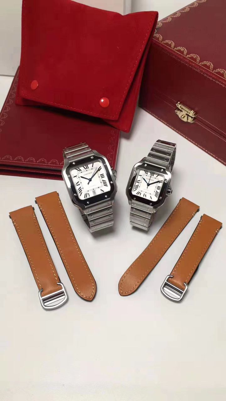 【KOR一比一超A高仿手表】 Cartier  桑托斯 Santos 系列WSSA0009 wrist watch  / K162