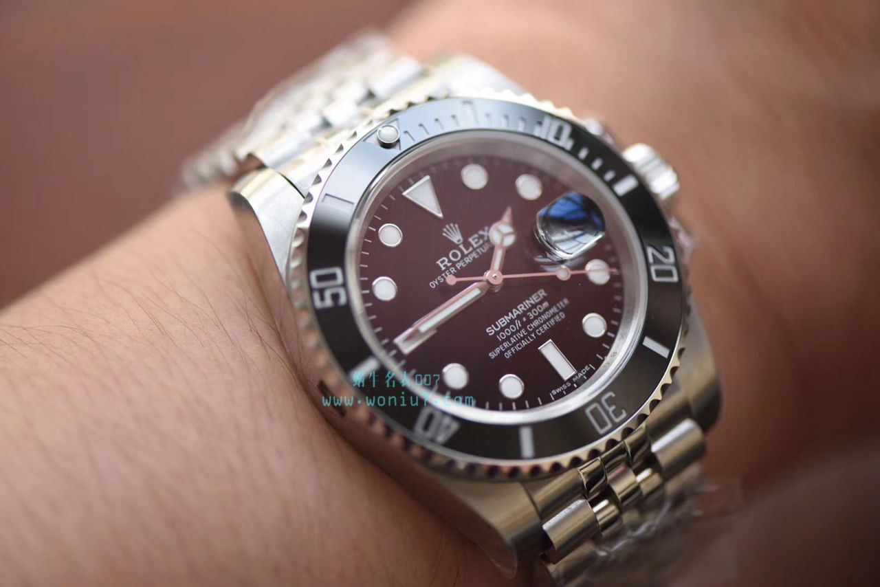 【V9 Factory 出品，搭配五珠链】 Rolex  Submariner 型 top 复刻高仿116610LN-97200 黑盘 wrist watch ( Submariner )、116610LV-97200 绿盘 wrist watch ( Submariner ) / R268