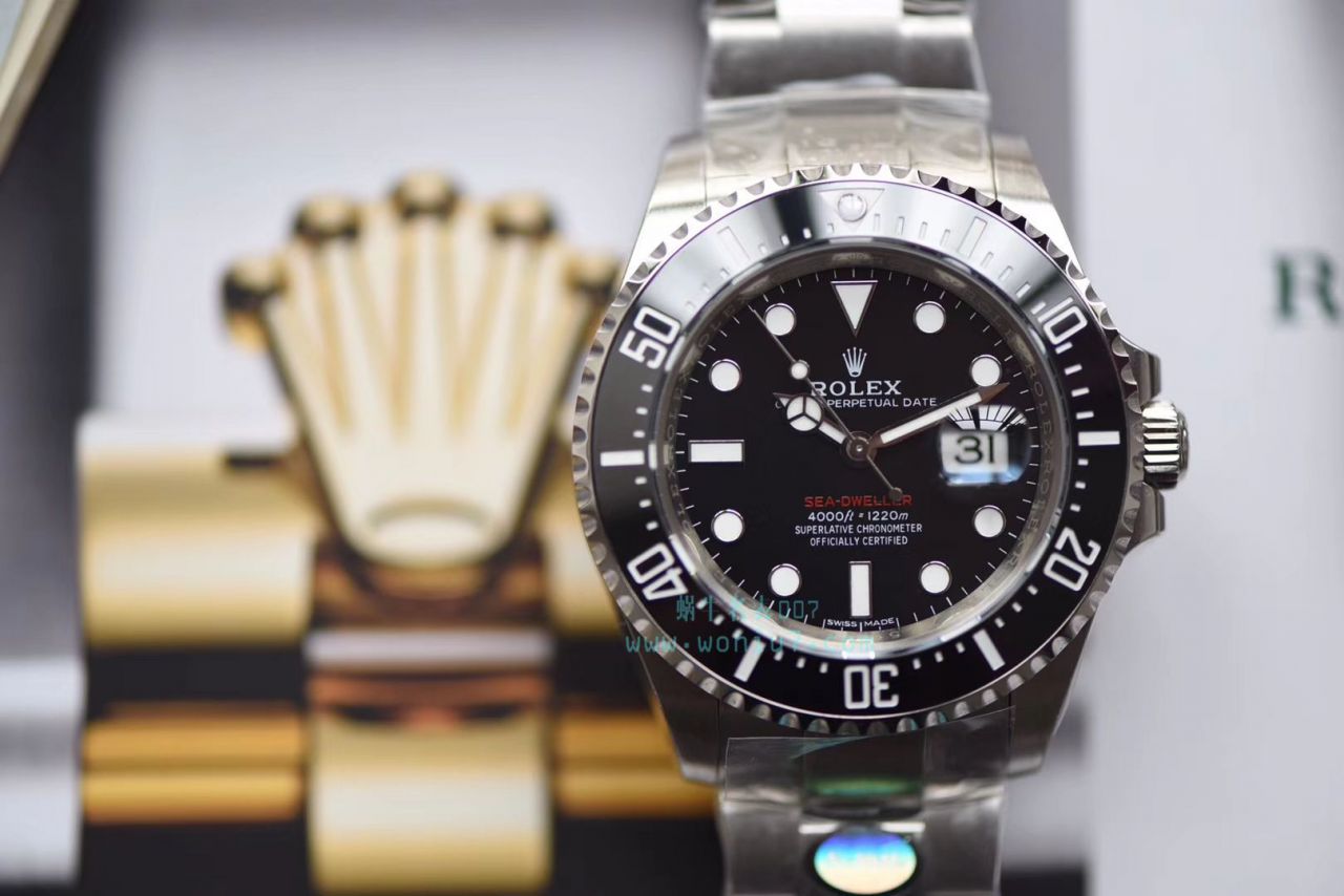 【N Factory 放大招～超级神器】 Rolex  top 复刻高仿手表海使型系列单红126600 wrist watch  / R269