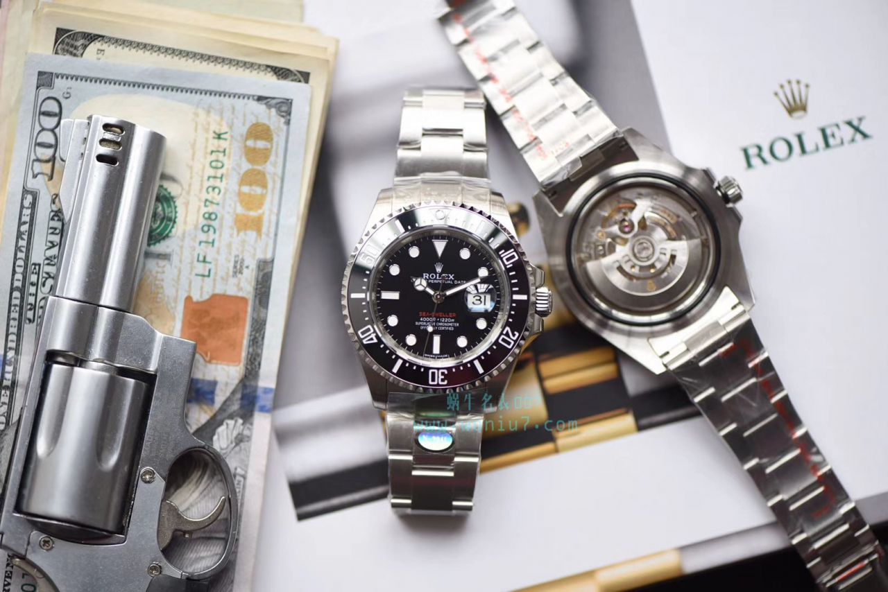 【N Factory 放大招～超级神器】 Rolex  top 复刻高仿手表海使型系列单红126600 wrist watch  / R269