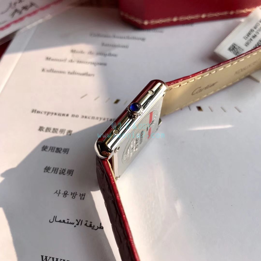 【高端 copy customized 真钻】 Cartier  坦克系列WJTA0015 wrist watch 女士 / K189