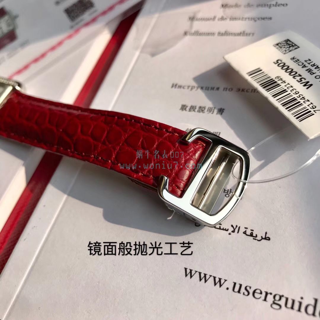 【高端 copy customized 真钻】 Cartier  坦克系列WJTA0015 wrist watch 女士 / K189