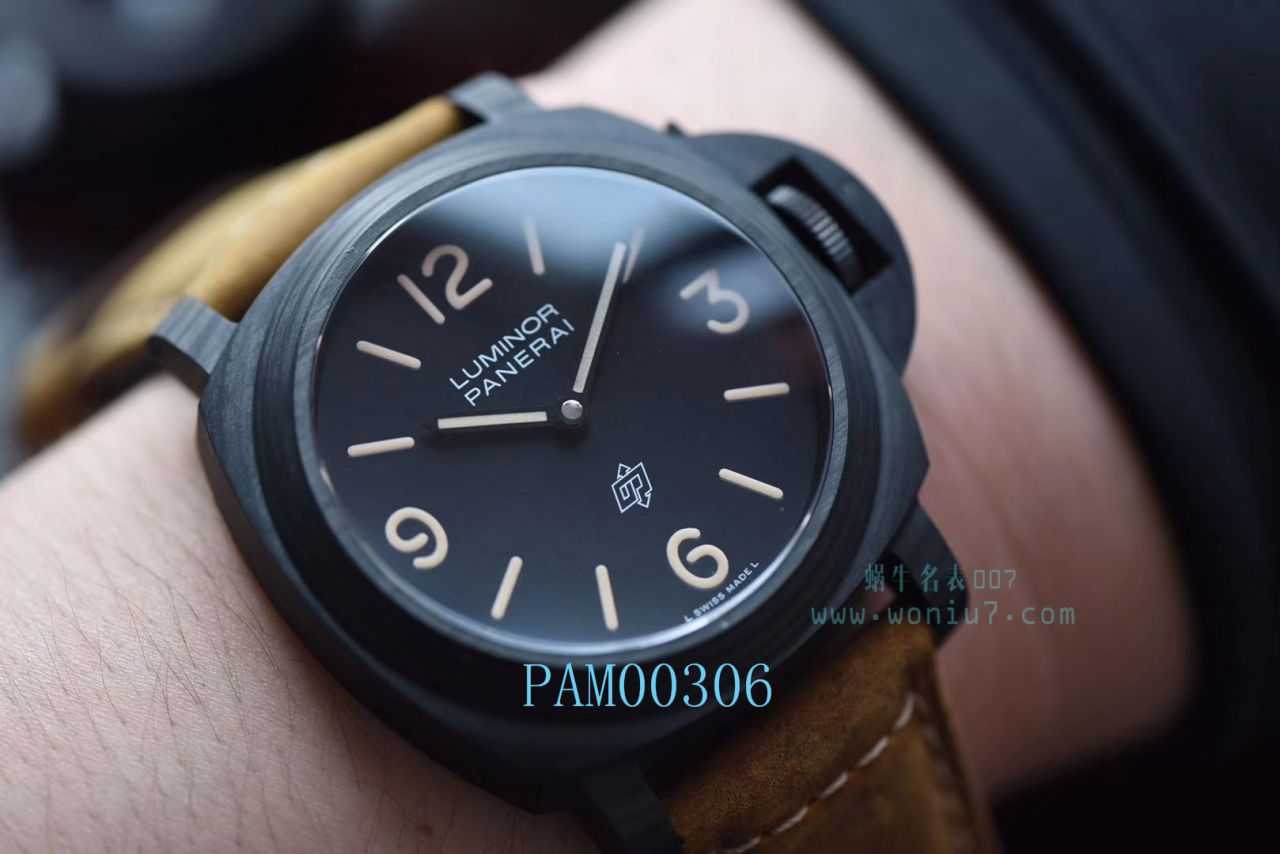 【XF一比一超A精仿手表】Panerai 特别版 wrist watch 系列PAM 0360、PAM 00416 carbon fiber  wrist watch  / PAM00416