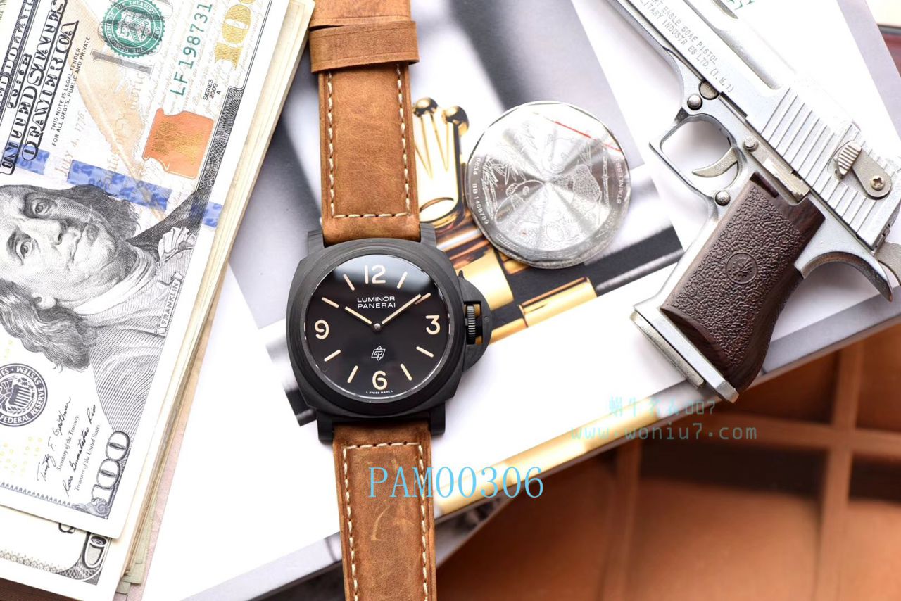 【XF一比一超A精仿手表】Panerai 特别版 wrist watch 系列PAM 0360、PAM 00416 carbon fiber  wrist watch  / PAM00416